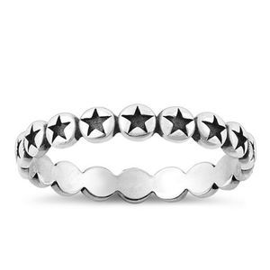 Star eternity ring available sz 4-10